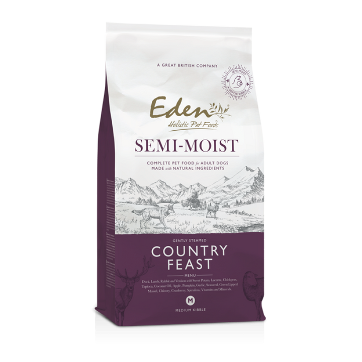 Eden Holistic Dog Food - Country Feast (Semi Moist)