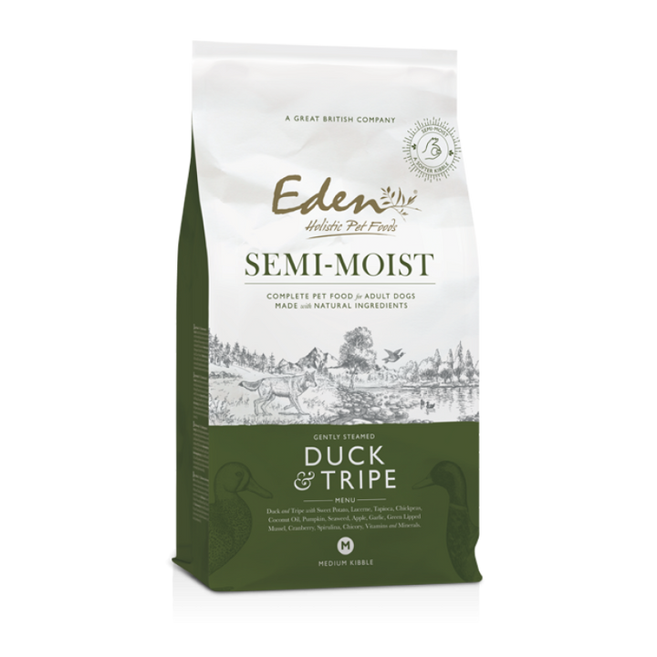 Eden Holistic Dog Food - Duck & Tripe (Semi Moist)