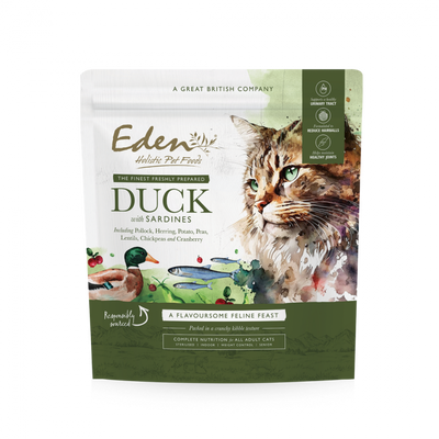 Eden Holistic Cat Food - Duck & Sardine
