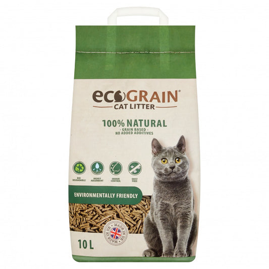 Ecofriendly Cat Litter - 10L (Chemical Free)